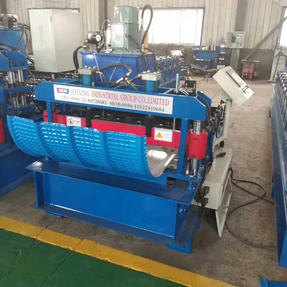 Building Material Roof Curved Hydraulic Crimping Roof Curved Roll Forming Machine