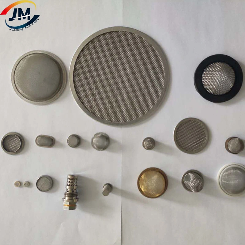 Knitted Demister Pads Mesh Bowl Cap Custom Mesh Strainer Filter Disc Screen Sprouting Lids Stainless Steel Wire Mesh Cylinder