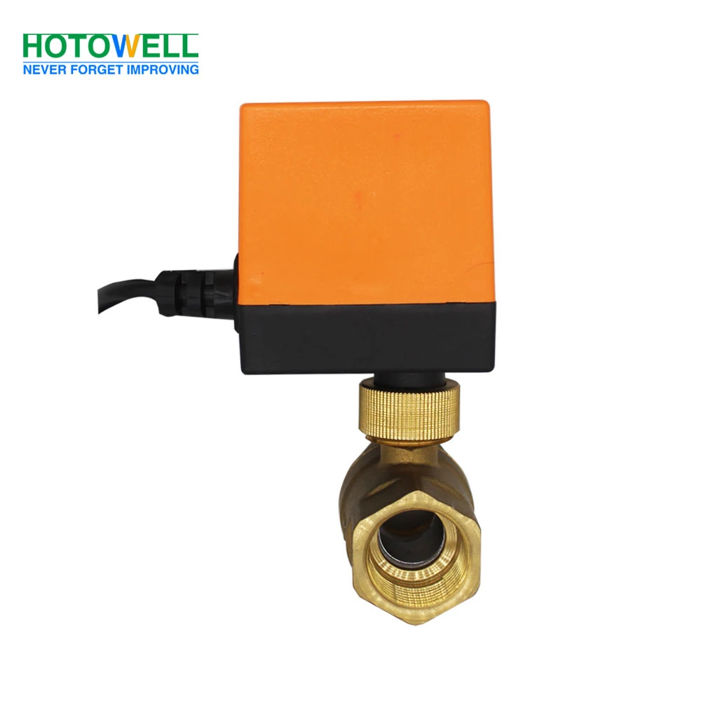 2/3 Way on/off Electric Motorized Brass Ball Valve