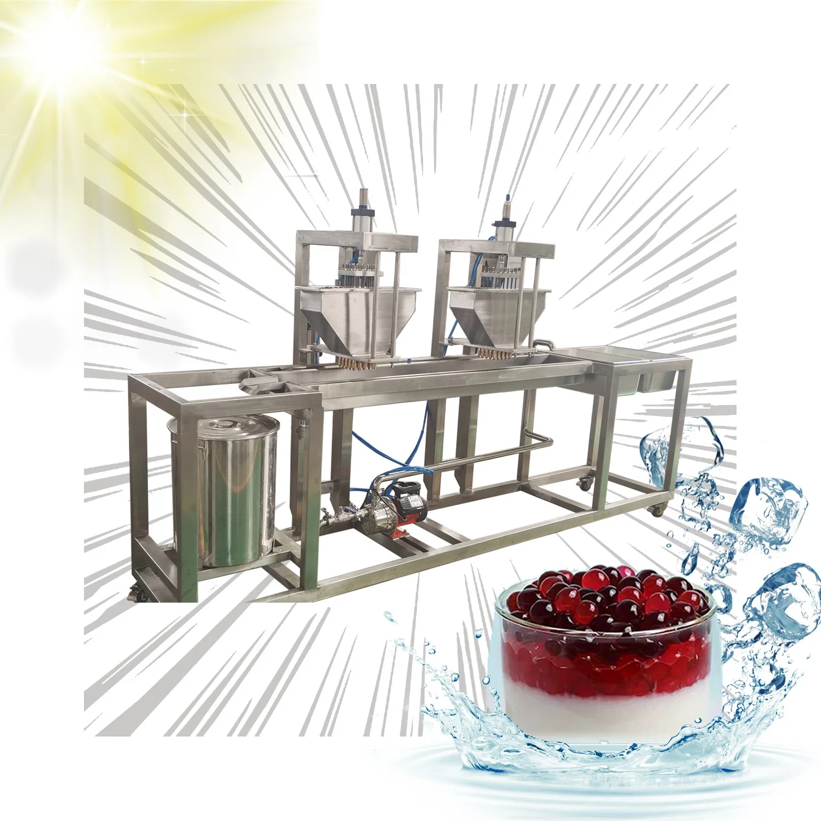 Factory Outlet Popping Boba Making Machine Jelly Boba Machine Jelly Ball Machinery