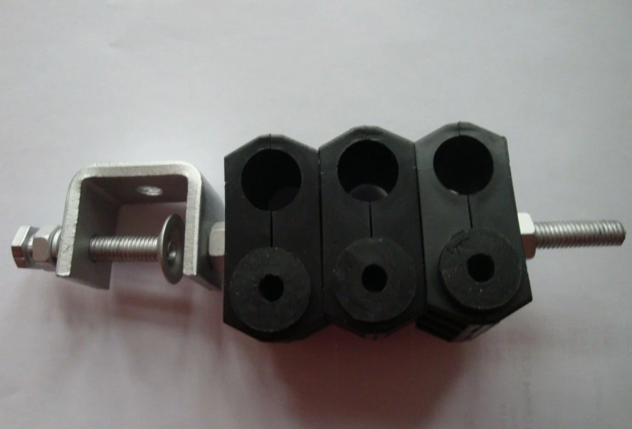 Fiber Optic Coaxial RF Coax Power Cable Snap-in Feeder Cable Clamp