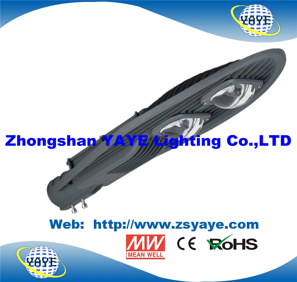 Yaye 18 CE/RoHS/ Factory Price COB 100W LED Street Light / 100W COB LED Road Lamp with 2/3/5 Years Warranty/Meanwell Driver/Bridgelux Chips