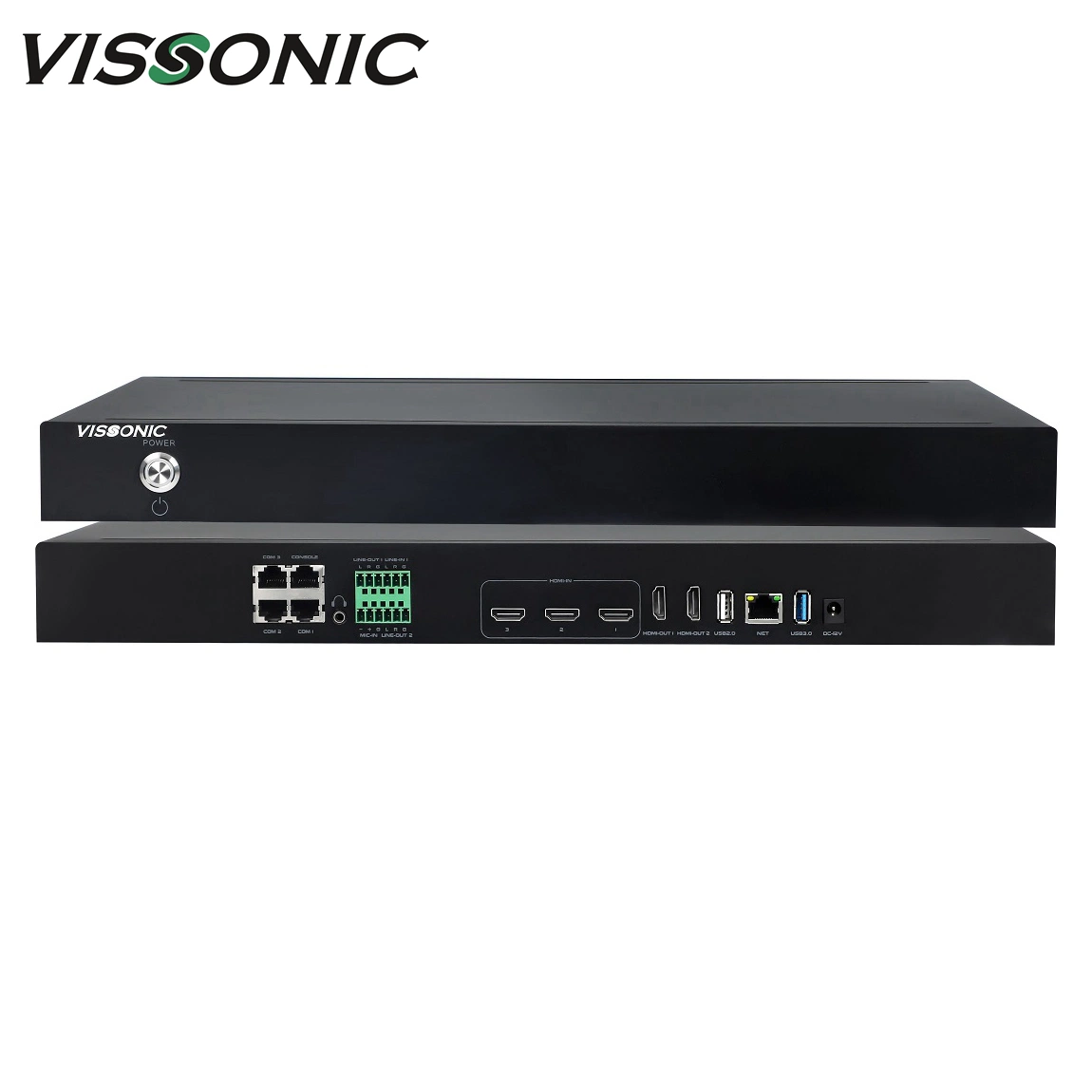 Vissonic Multi Function Professional Conference AV Recorder and Camera Tracking Processor