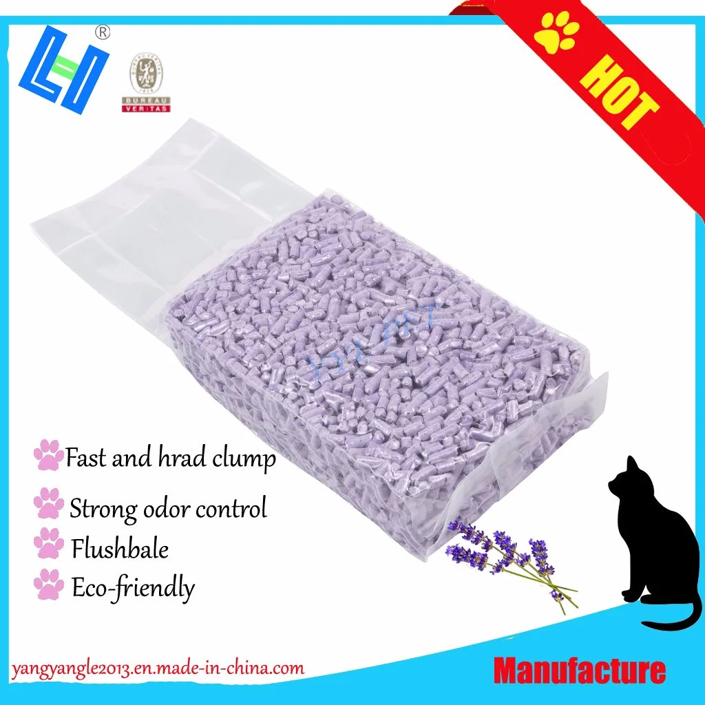 Pet Cat Litter: Scented Tofu Cat Litter with Fast Clump