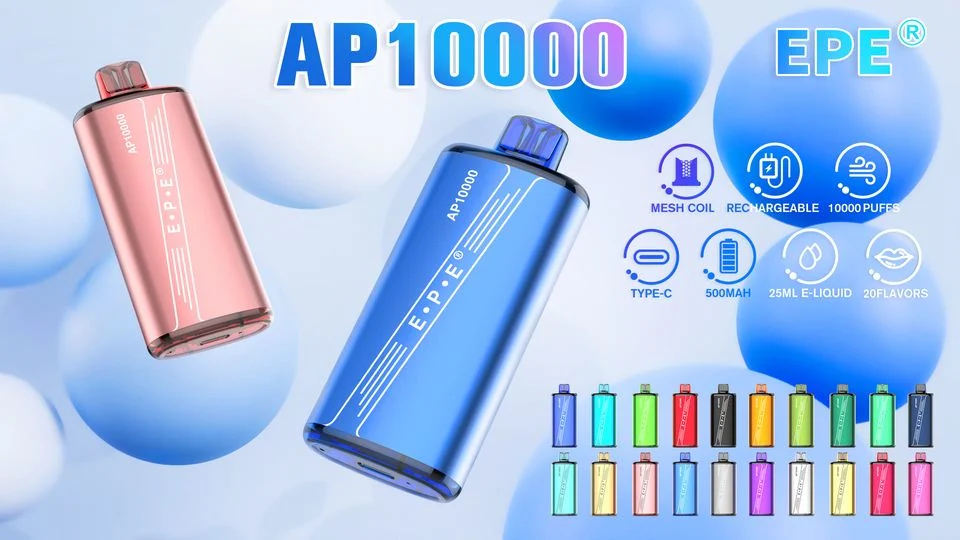 EPE AP 10000 Puffs Zbood OEM variété ODM 0/3/5% 2023 Vape jetable pour pod Vandy Ovns Ma6000 15000