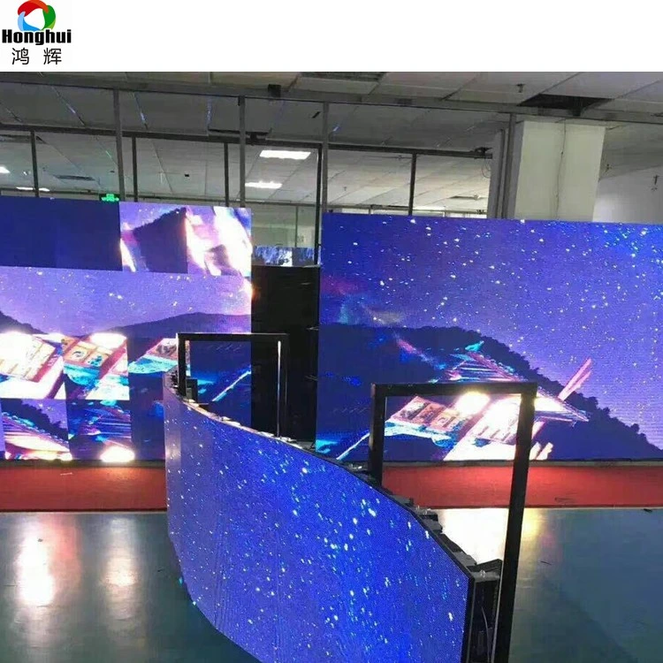 Écran LED de location P2.976 P3.91 P4.81 plein couleur extérieur 3840 Hz pour mur vidéo publicitaire