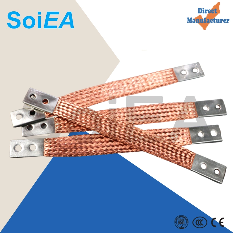 Braided Ground Wire Copper 0.15mm AWG44 Flexible Tinned Copper Braid Great Quality Braided Ground Wire Copper