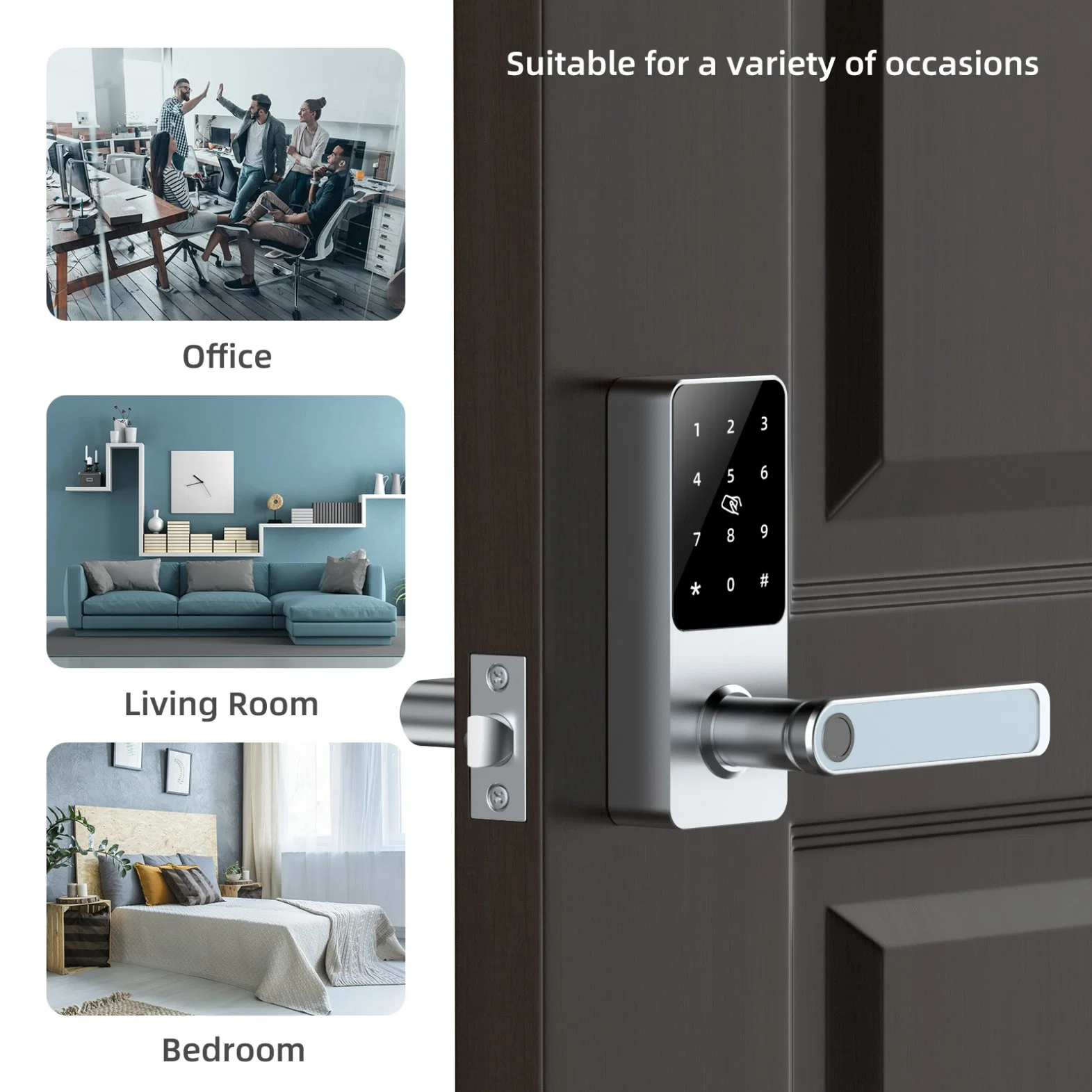 Ttlock APP Time Limit Password Rental House Deadbolt Door Lock