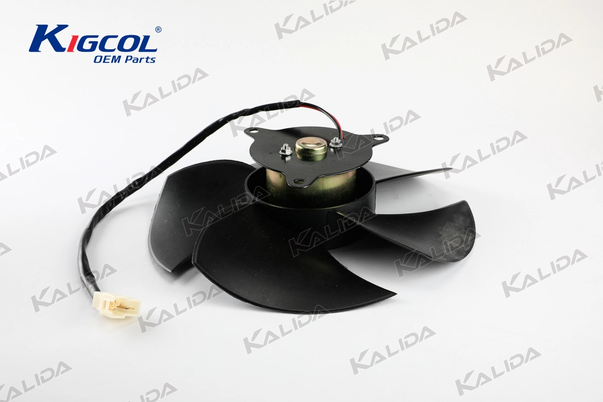 Engine Coolant Radiator Fan Motor with 5-Blade Fan 45W for Cargo Tricycle Kigcol OEM High quality/High cost performance  Body Parts Fit Lifan/Zongshen/Italika