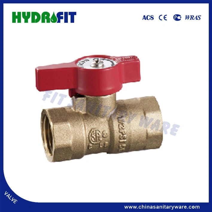 Lead Free Brass Ball Valve Push Fit Ball Valve with Drain Cupc (AMF12002)