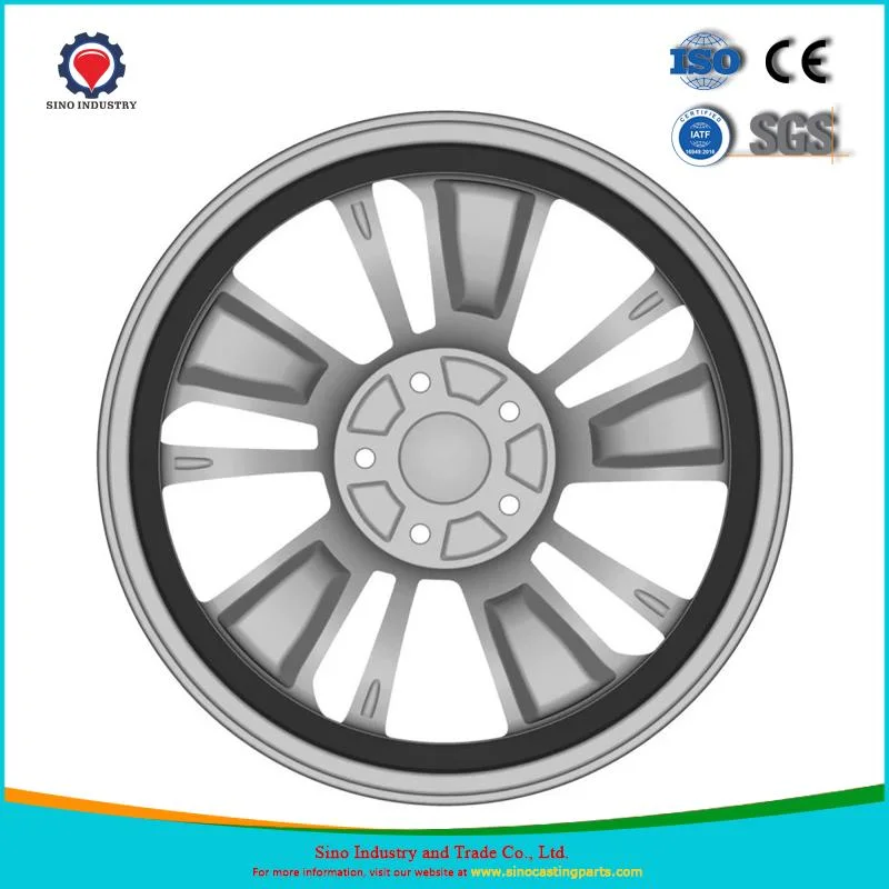 China Core Fonudry Manufacturer Aluminum Magnesium Zinc Steel Alloy Precision Casting Vehicle Wheel Parts/Components/Accessories Cusomized Wheel Hub