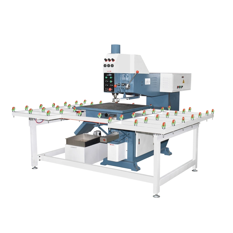 China sistema automático de control PLC máquina de perforación de agujeros de vidrio