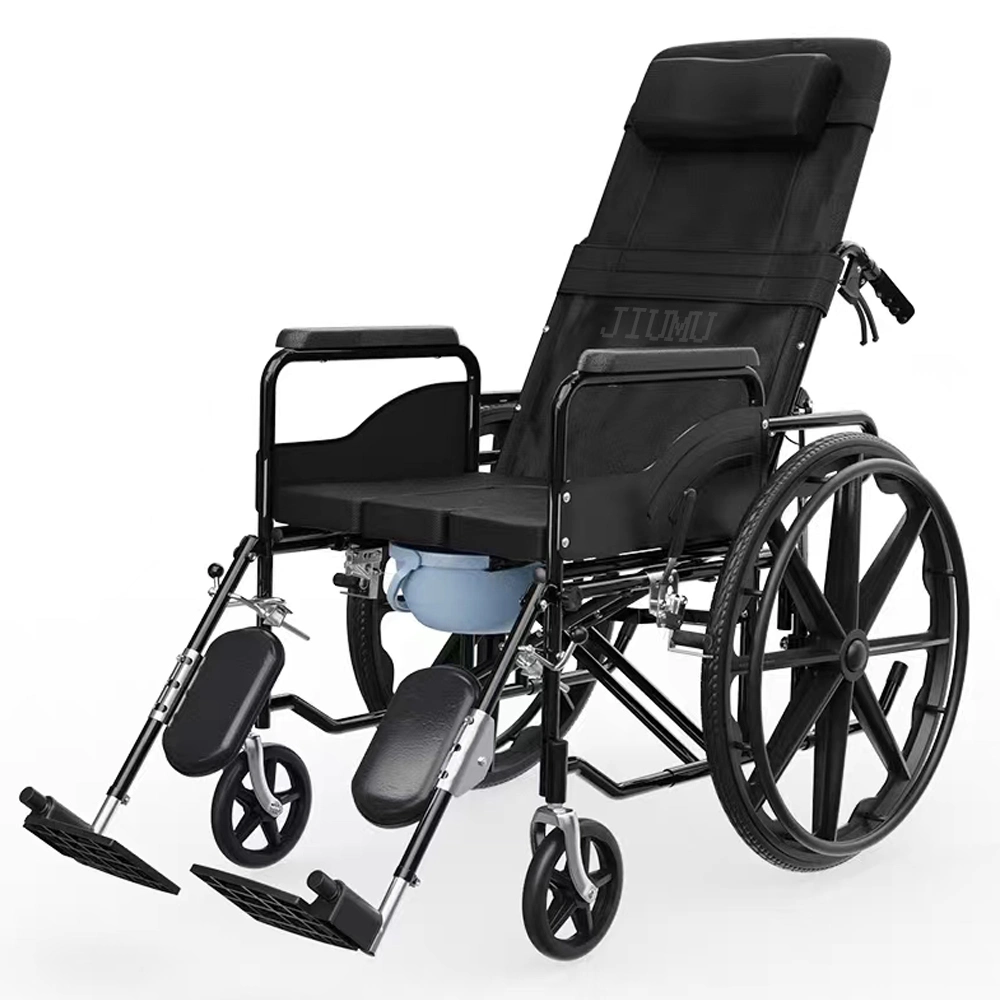 Novo Manual Hospital Lightweight Handicapped Folding Portátil para idosos com deficiência Preço para cadeira de rodas