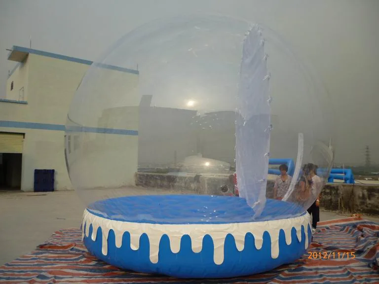 Christmas Inflatable Snow Globe for Holiday Decoration