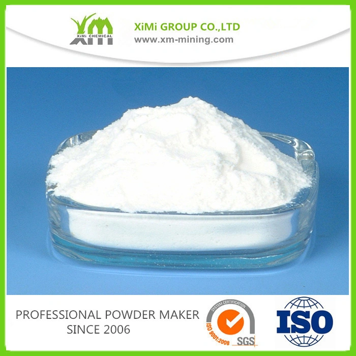 Ximi Group Fabricante con buen precio Superfina Barium Sulfato Natural, polvo Blanco, ISO 9001, utilizado como relleno en recubrimiento de polvo