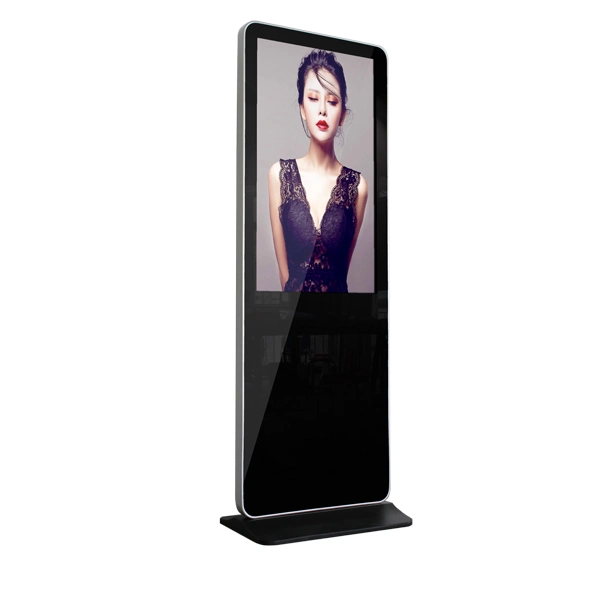 55 Inch Indoor Full HD 1080 Pixels Digital Signage Display Advertising Totem LCD Digital Billboard Signage Smart LED TV for Ads