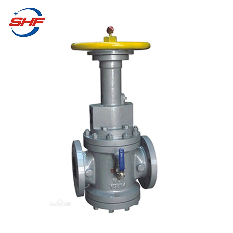 Cast Steel Wcb RF Flanged Expanding Dbb Plug Valve with Metal Seat