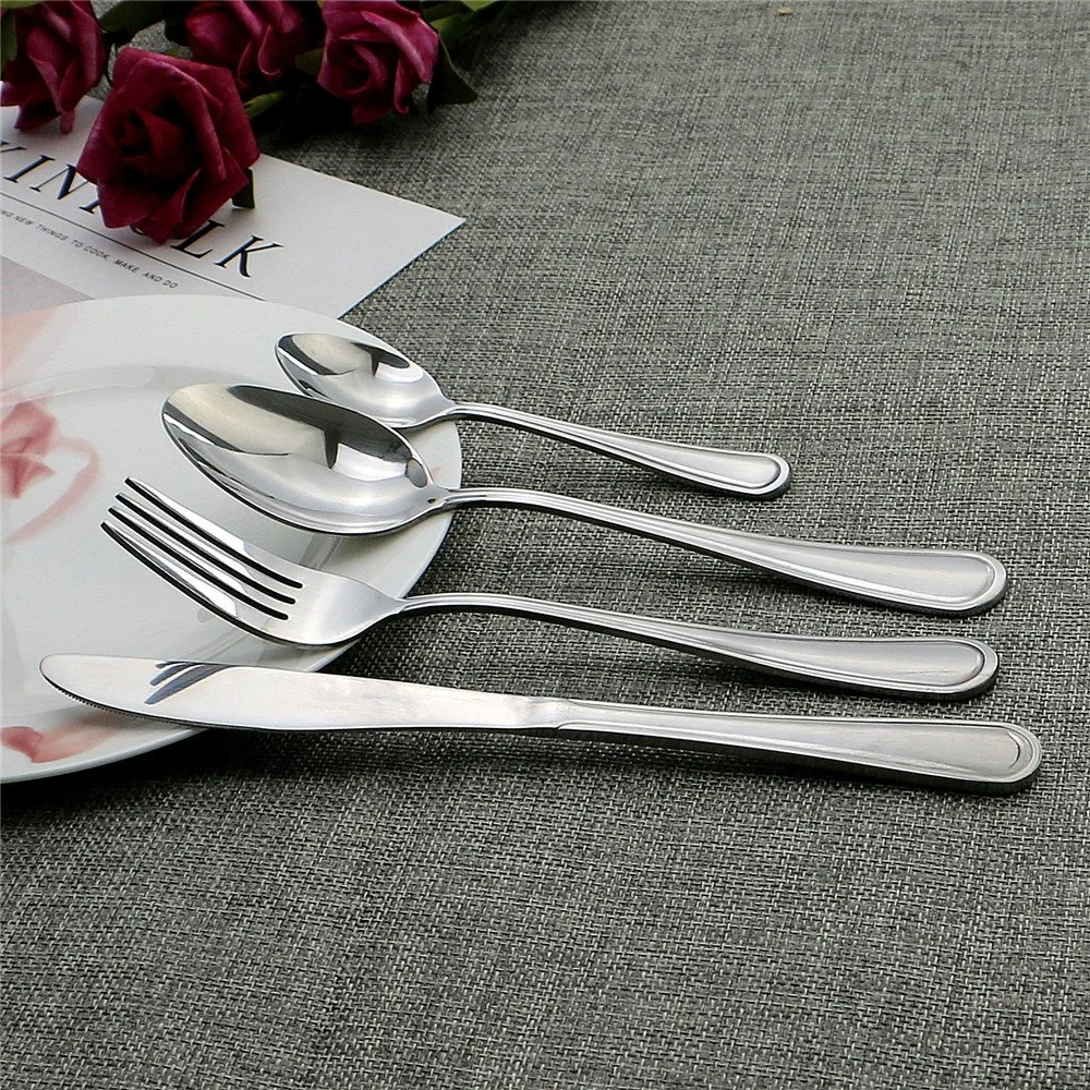 Stocked 18/0 Stainless Steel Silverware Set