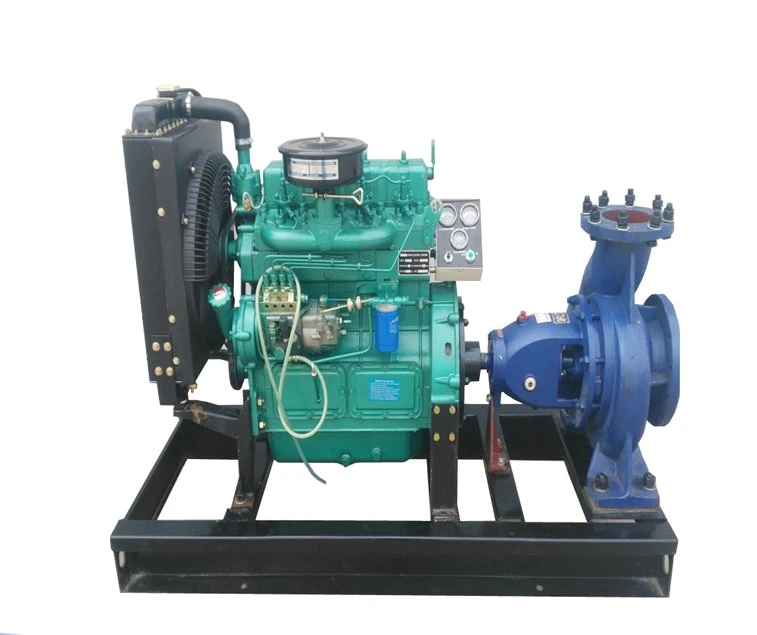 6 Inch Sewage Pump Diesel Engine Water Pump for Waste Water Treatment Agricultural Irrigation