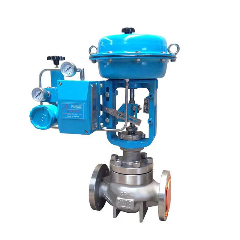 Nai-Lok Pneumatic Control Valve Stainless Steel Adjust Flow Temprature Electric Globe Valve