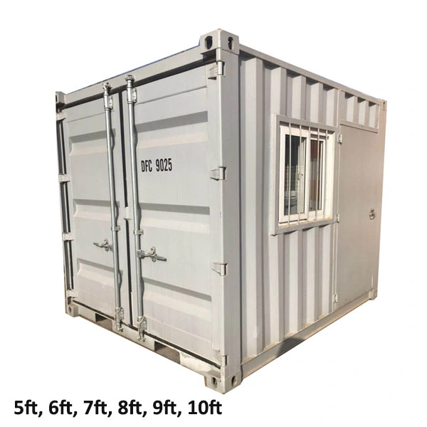 8FT 10FT Steel Secure Cube Portable Mobile Mini Storage Shipping Container