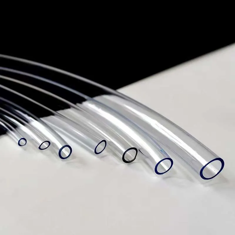 El tubo de plástico Factory Fabricación y venta directa 8 mm de diámetro exterior de PVC grado alimenticio Tubo conduit suave