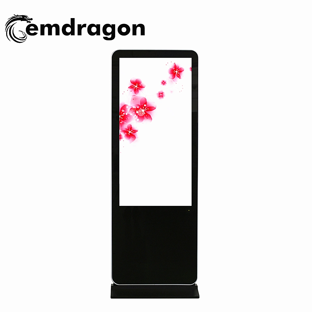 Standing Digital Signage 43 Inch Digital Advertising Display Screens Indoor Digital Signage Advertising Balloon Touch Screen All in One PC LCD Display