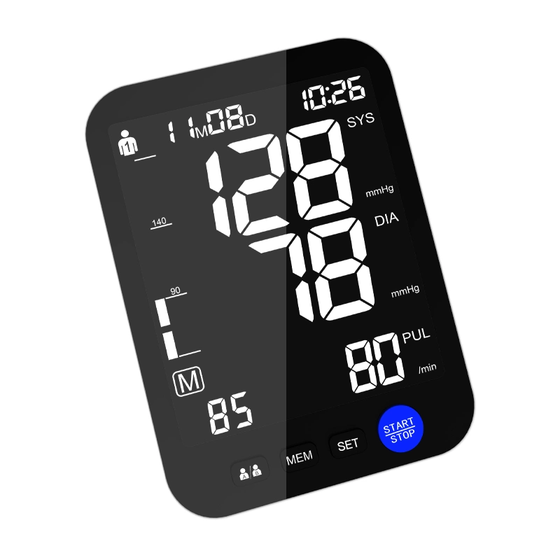 Fabricante de monitores de BP de la presión arterial Tensiómetro de brazo superior