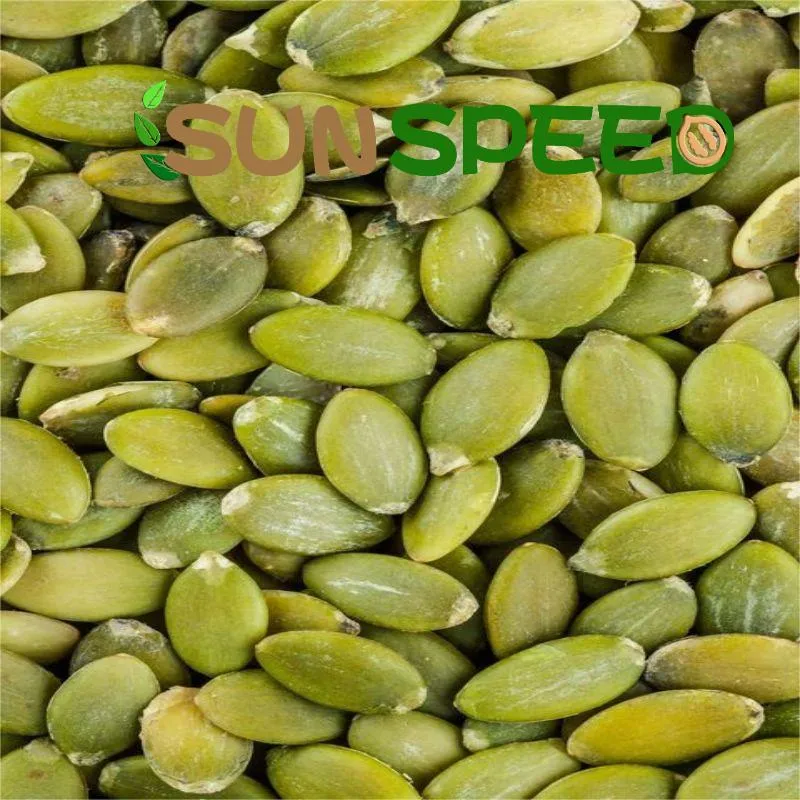 Shine Skin Pumpkin Kernels Green AA High-End Quality Pure 2023 Crop