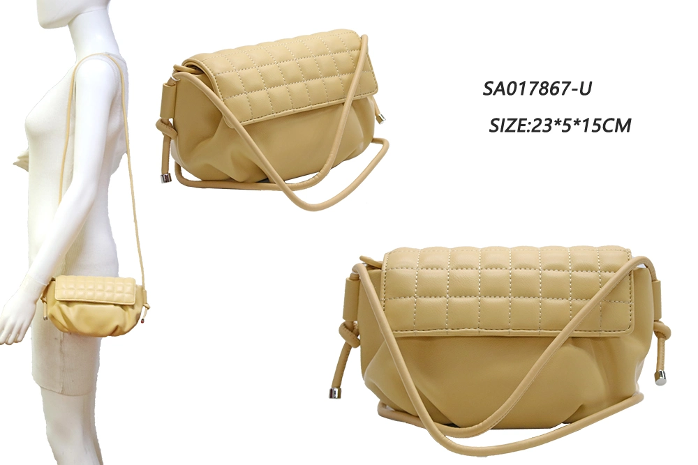 2023 Vente en gros New Arrival cuir contenu Brush or pu tendance Sacs à bandoulière