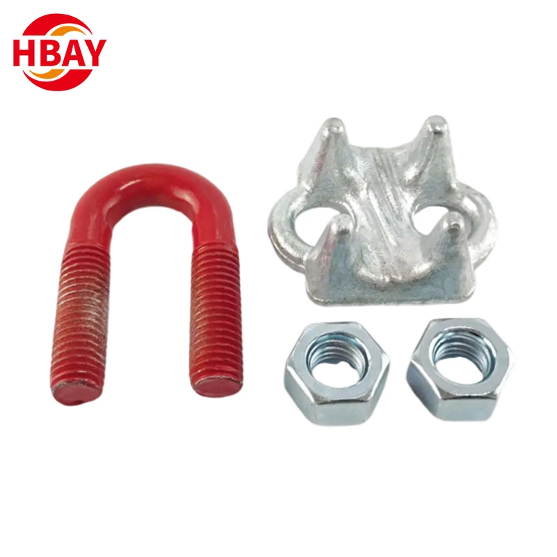 Stock disponible ajustable de acero inoxidable 304 sujetar el cable Clip