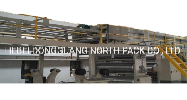 Three/Five/Seven Ply Corrugated Sheet Paperboard Carton Box Cardboard Making Production Line