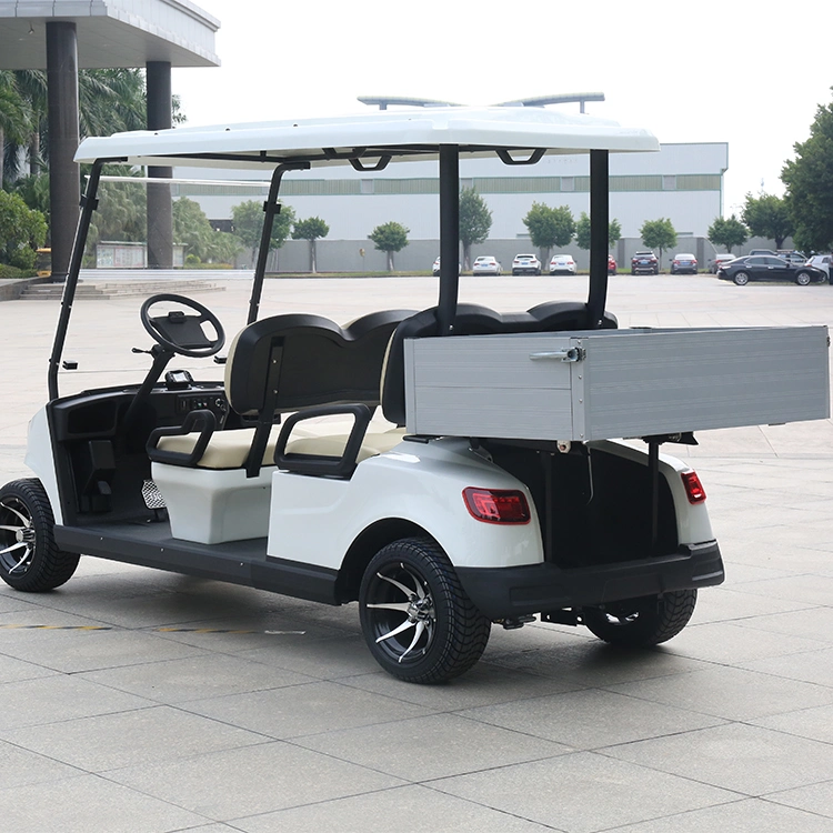 CE Approved Nice Club Car Utility Vehicle Electric Utility Golf Car with Cargo Box (DG-M4+Cargo box)