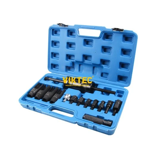 Auto Repair Engine Tool for 14PC Injector Extractor W/Slide Hammer