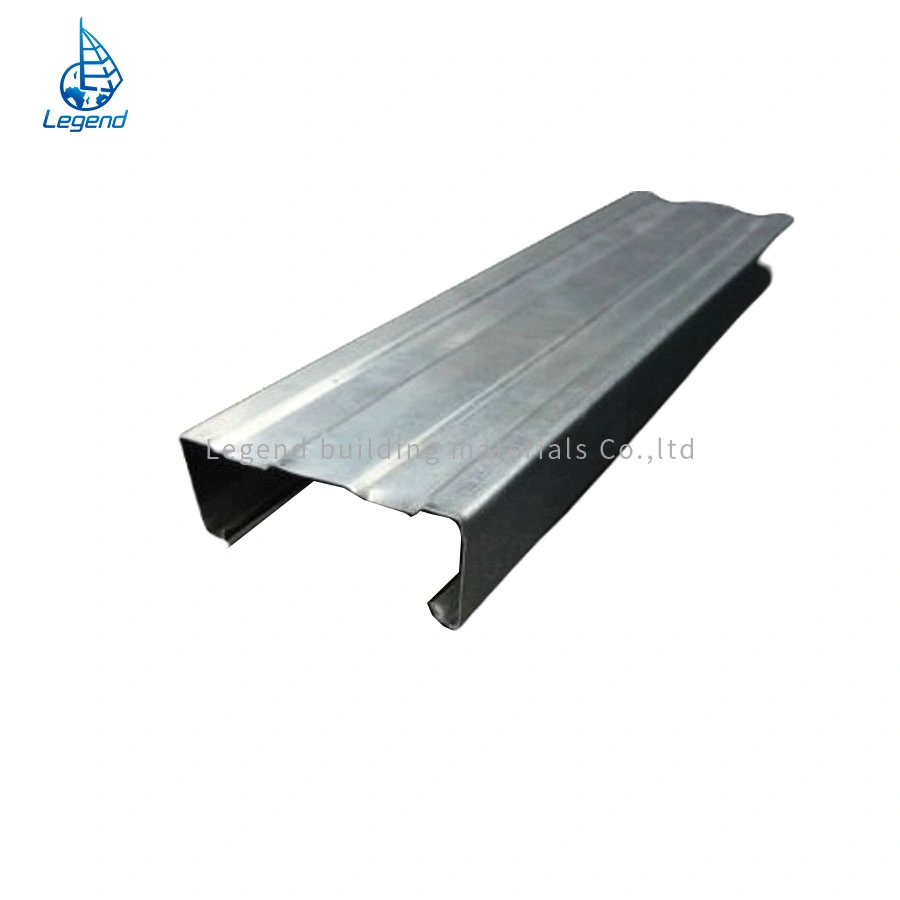 Anticorrosive Indoor Decoration Project Steel Structure Construction Ceiling Grid Furring Channel