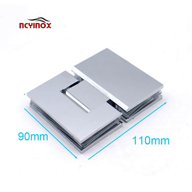 Heavy Duty 180 Degree Shower Door Hardware Stainless Steel Shower Glass Door Hinge