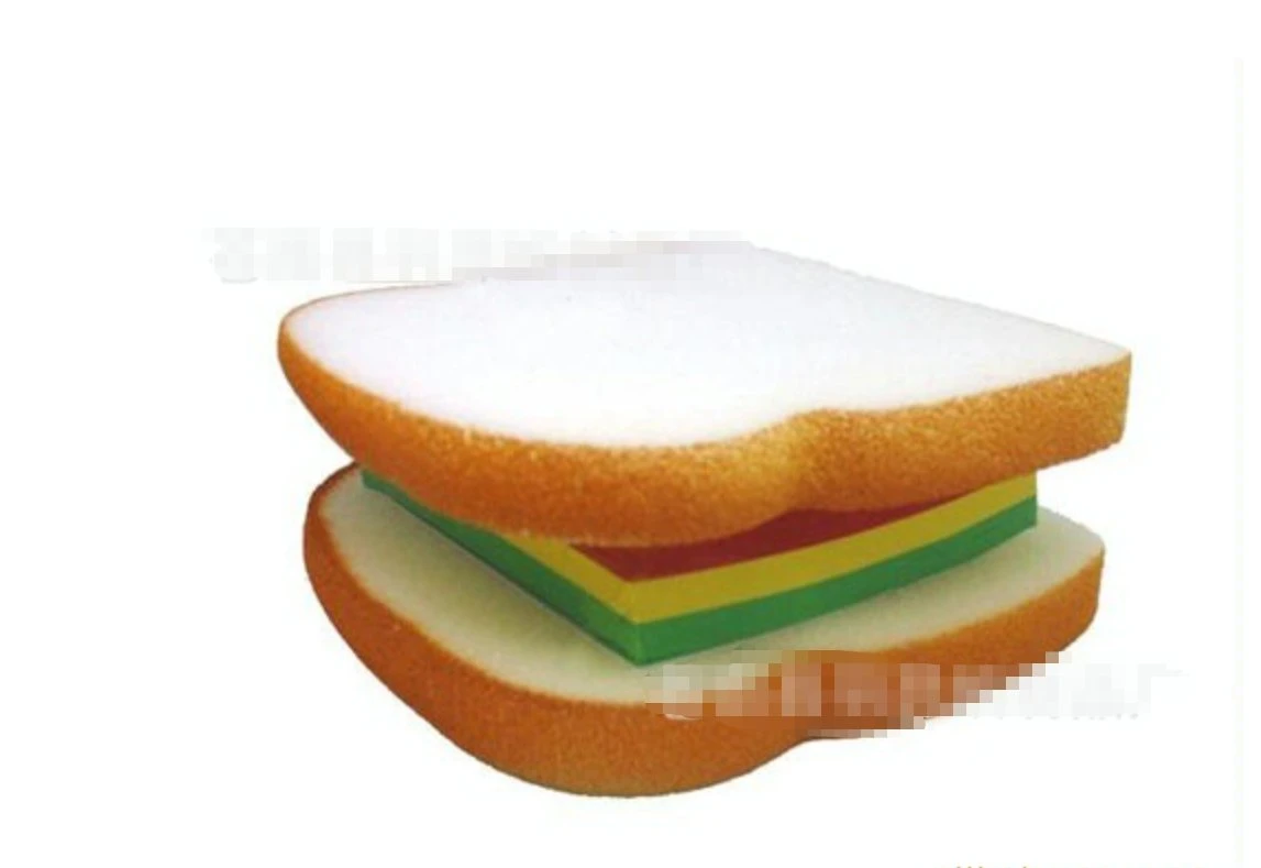 Creative 3D Sandwich Food Shape Sticky Notes Memo Pads