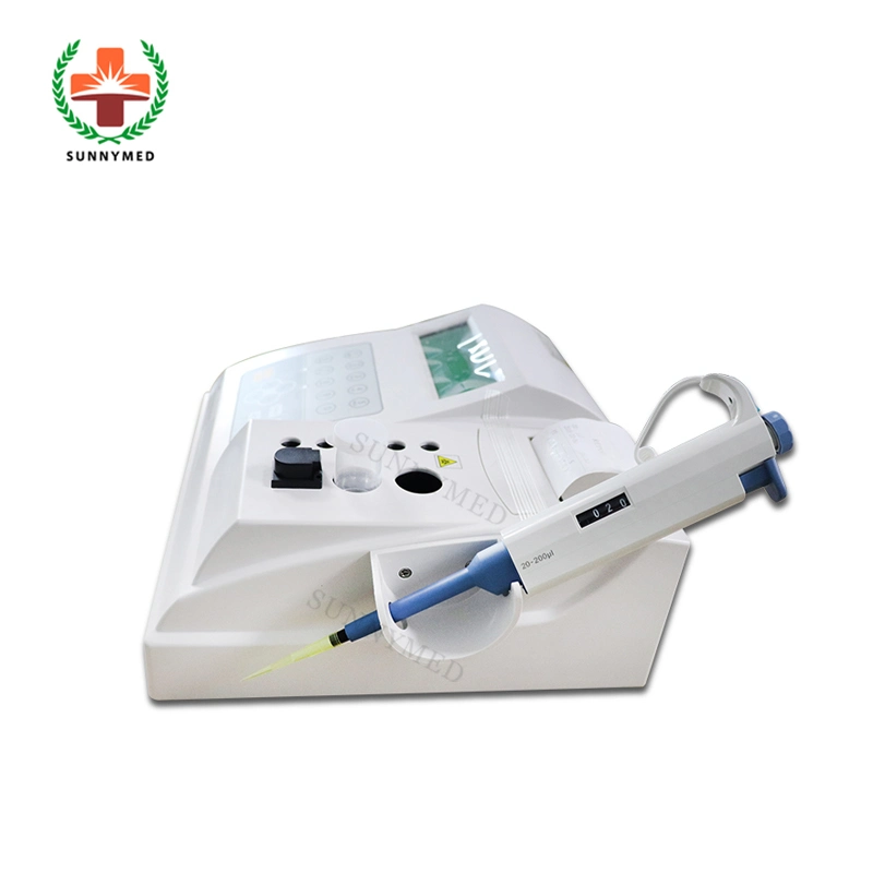 Sy-B031 Lab Portable Semi Auto Blood Coagulometer Analyzer with Ce