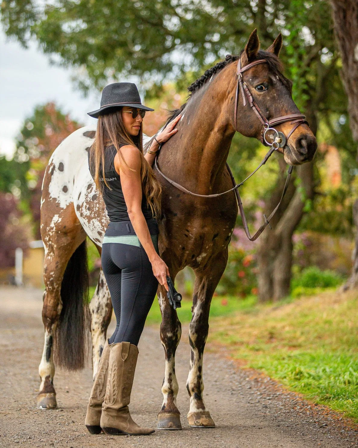 Elegante malla confortable tejido Equestrian Breeches Caballos Racing Mallas