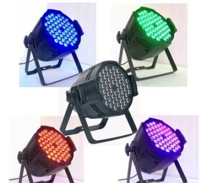 54PCS 3W RGBW PAR Can Mixing Stage Effect DJ Stage LED PAR Light