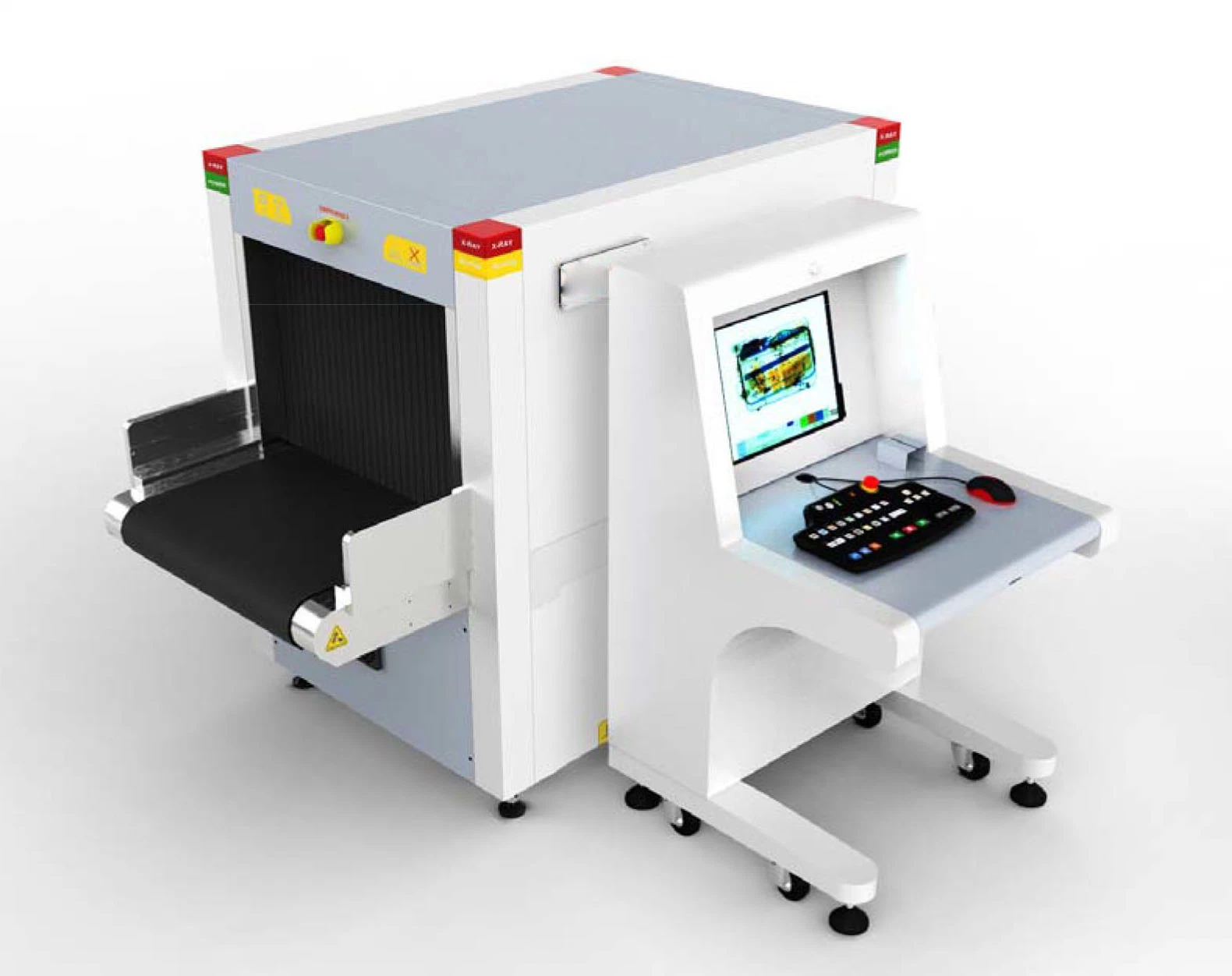 X Ray Machine - 6040 ماسحة أمان الأشعة السينية ثنائية الطاقة لـ المطار