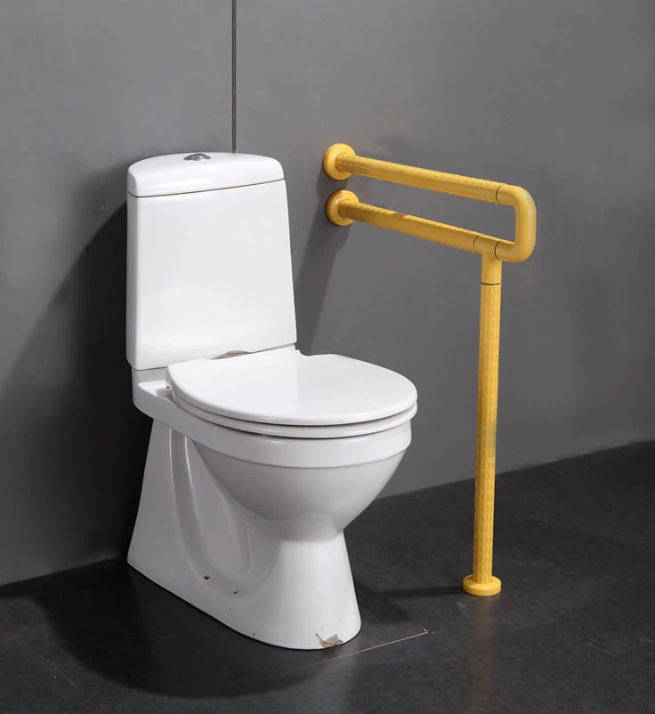 Toilet Nylon Handrail with stainless Steel Rod Wy- 05