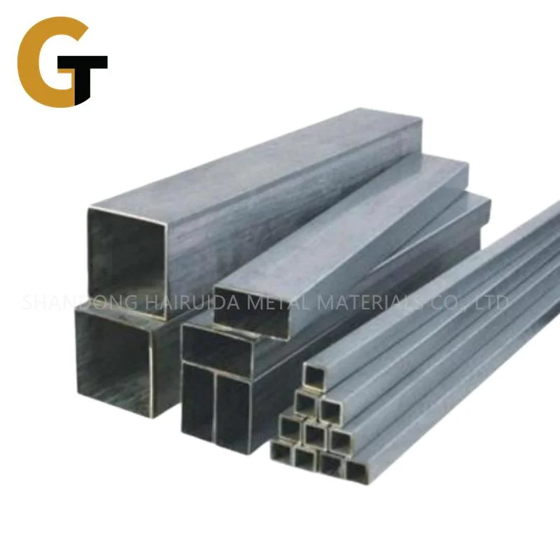 Factory Supplier Construction Building Materials Square Galvanized Steel Pipe for Sale