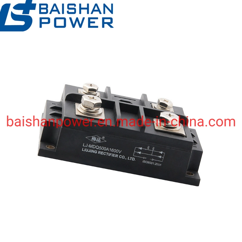 Mdq500A Single Phase Rectifier Bridge Modules Mdq200A 1600V Mdq300A Mdq150A Mdq60A Rectifier Diode Rectifier Bridge Module Mdq60A 1600V 60A