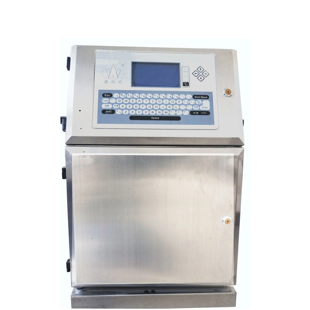 Automatische CIJ Date Batch Inkjet Printing Codiermaschine für Medizin Produktionslinie