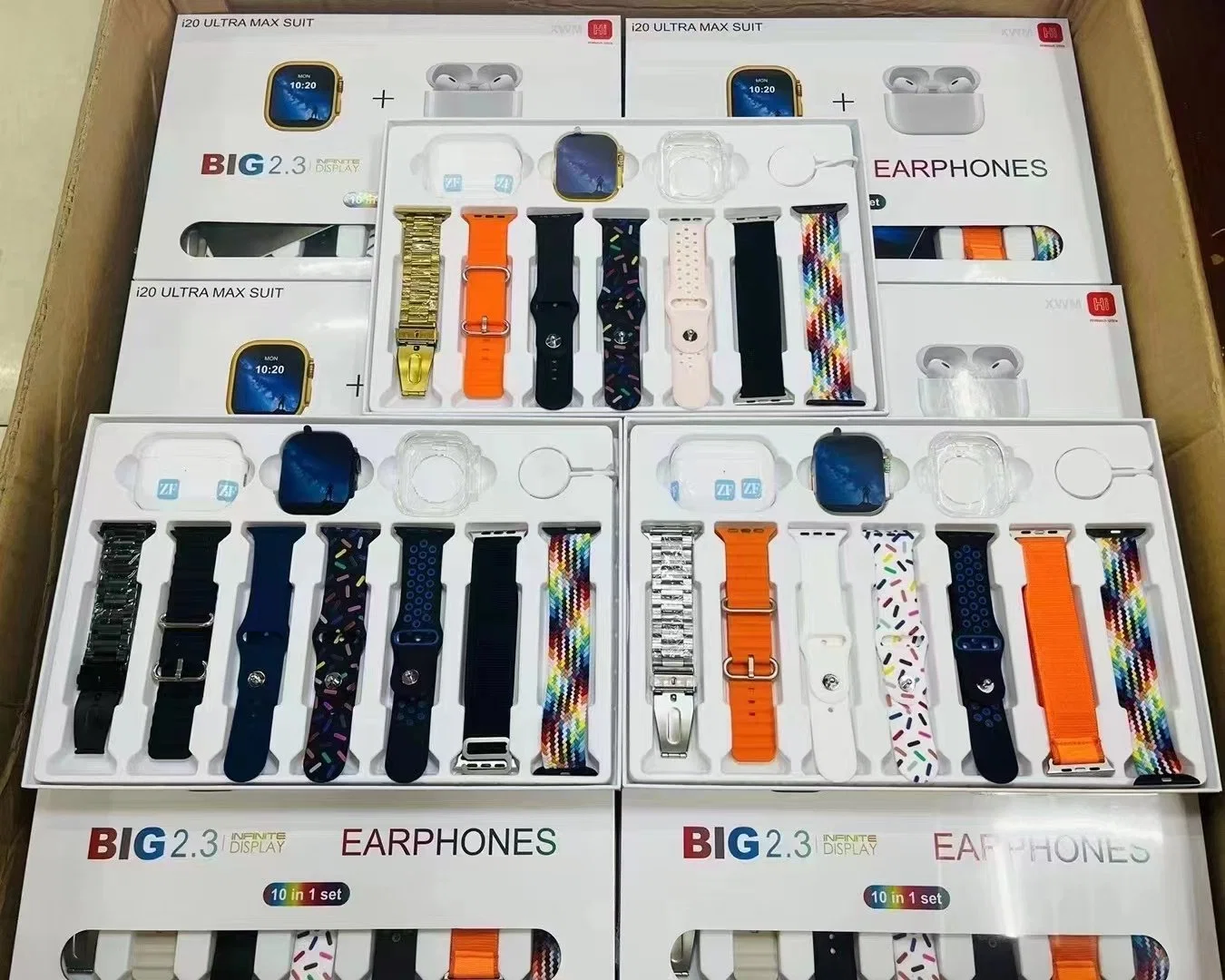 Mode (I20 Ultra Max Anzug) 10 in 1 Set Smart Watch