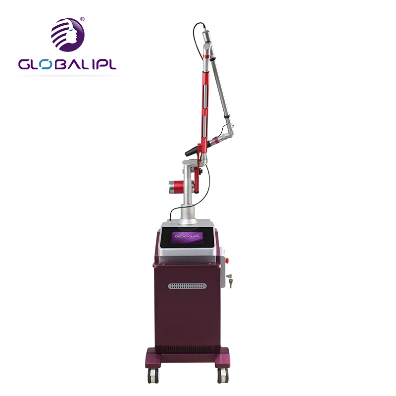 YAG Laser Beauty Machine ND YAG Laser Tattoo إزالة البشرة تبييض إزالة يحشر