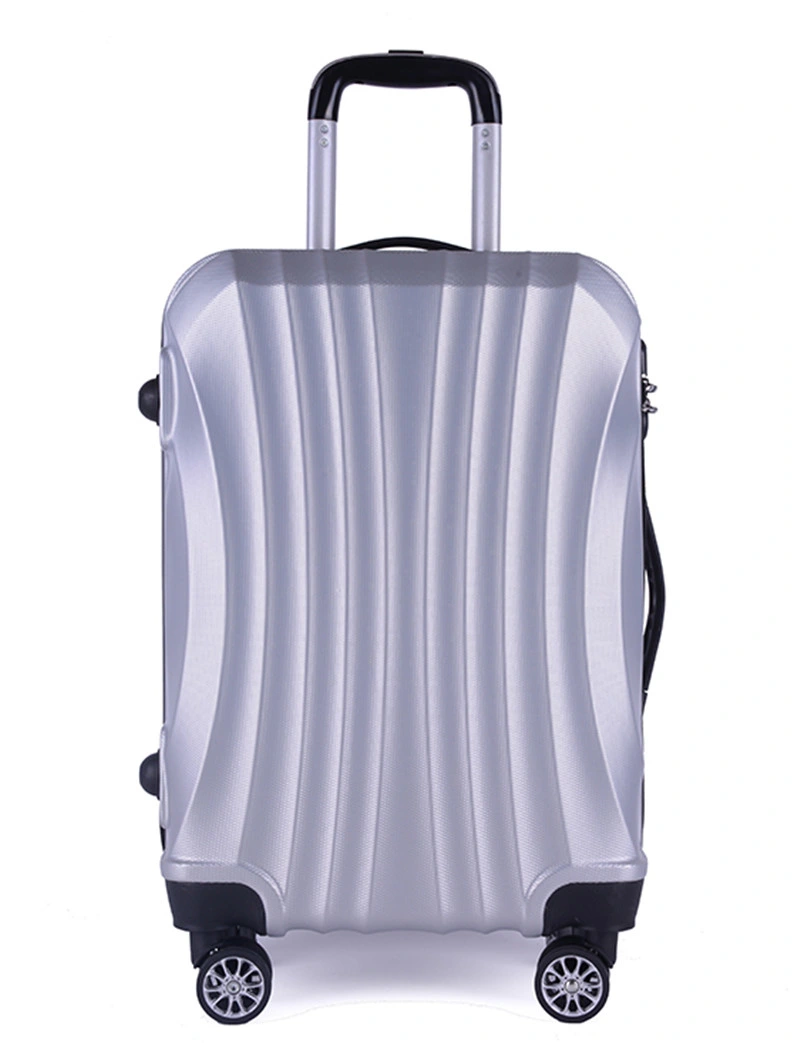 4wheels Hardshell Luggage, Low Price Promotional ABS New Material Suitcase (XHA120)