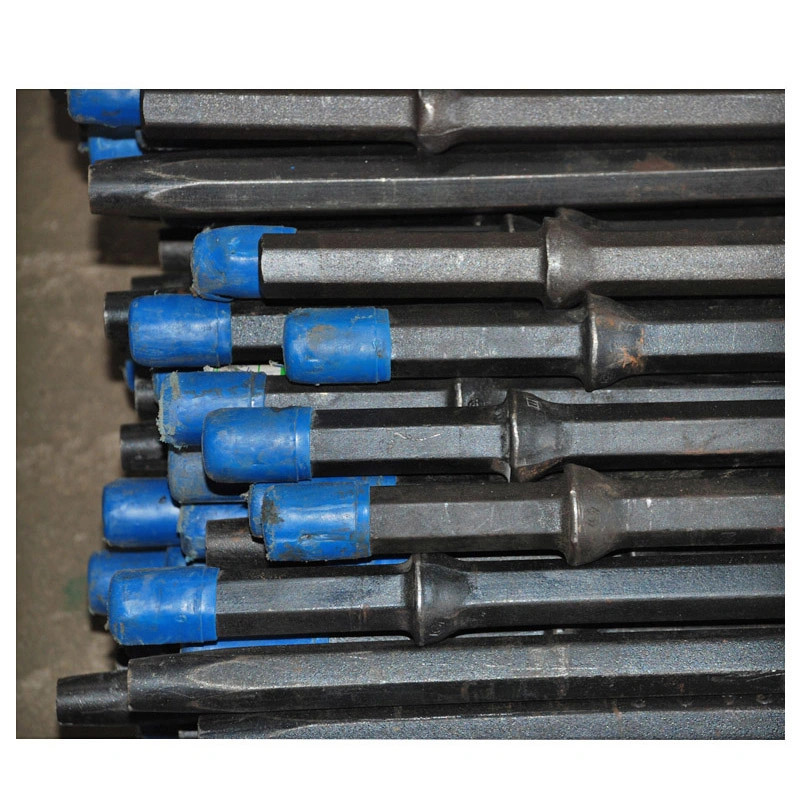 Hexagon 108mm Taper Drill Steel for Rock Mining