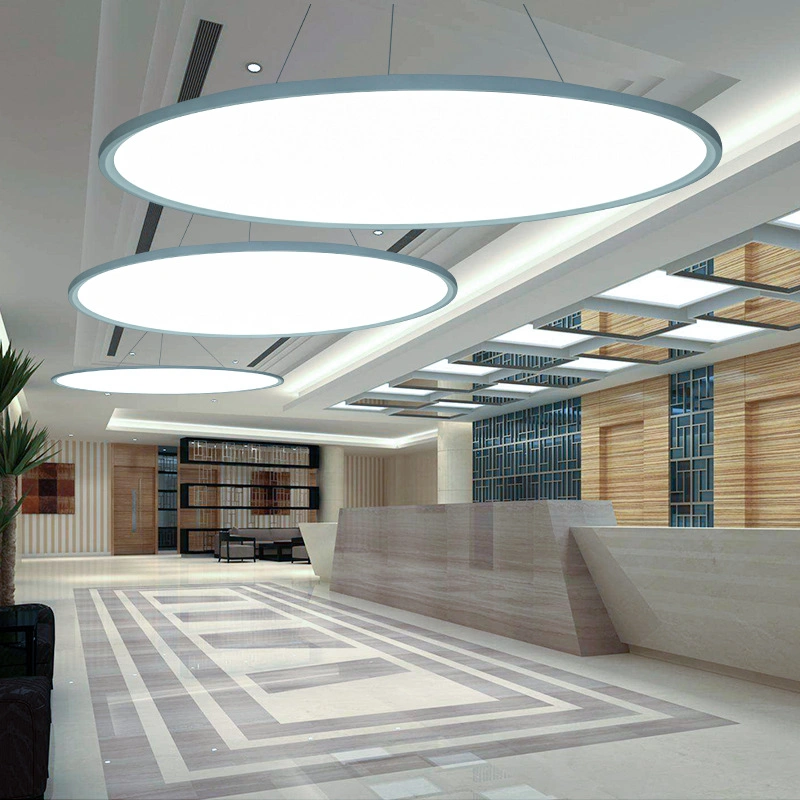 Большие размеры 120 см Высокая яркость высокое качество Алюминиевые морды Люстра для проектного лобби отеля
